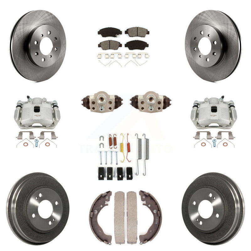 Transit Auto KC8-100901S Disc Brake Kit for 2009-2013 Honda Fit - Front and Rear product image