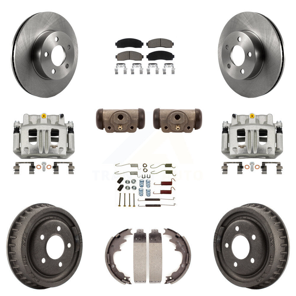 Transit Auto KC8-100902C Disc Brake Kit for 2004-2009 Mazda B4000, Ford Ranger - Front and Rear product image