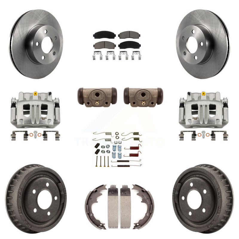 Transit Auto KC8-100902C Disc Brake Kit for 2004-2009 Mazda B4000, Ford Ranger - Front and Rear product image