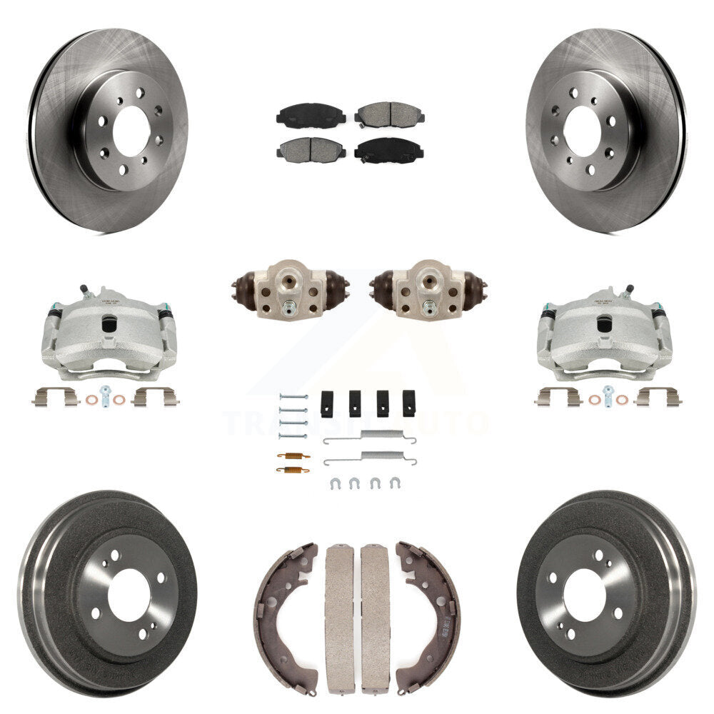 Transit Auto KC8-100902S Disc Brake Kit for 2010-2014 Honda Insight - Front and Rear product image