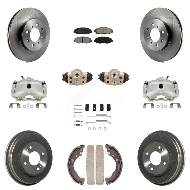 Transit Auto KC8-100902S Disc Brake Kit for 2010-2014 Honda Insight - Front and Rear product image