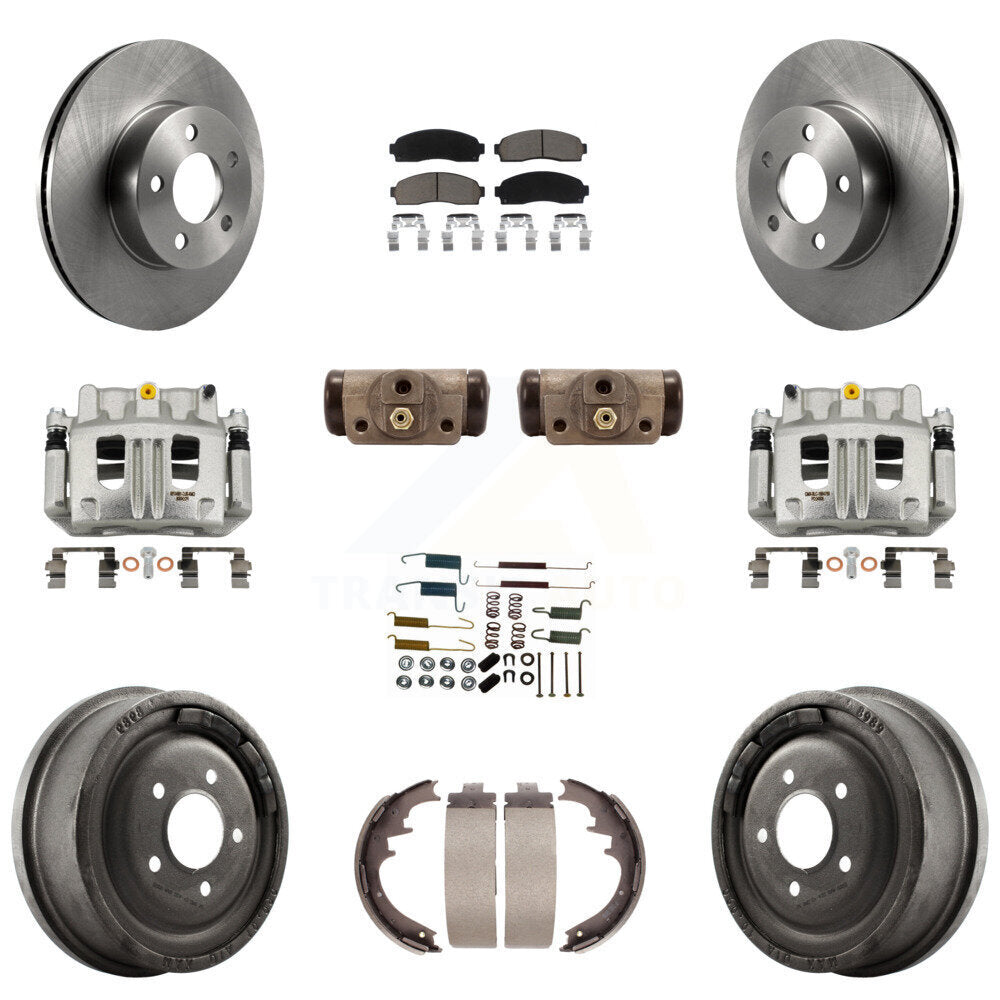 Transit Auto KC8-100903C Disc Brake Kit for 2004-2009 Mazda B4000, Ford Ranger - Front and Rear product image