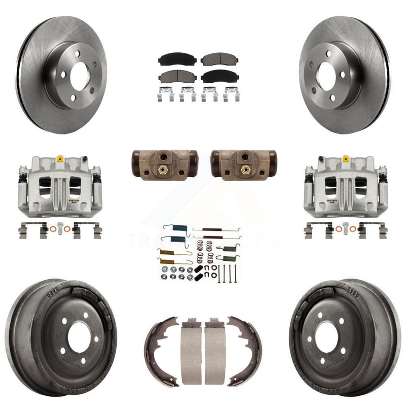 Transit Auto KC8-100903C Disc Brake Kit for 2004-2009 Mazda B4000, Ford Ranger - Front and Rear product image