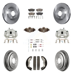 Transit Auto KC8-100903P Disc Brake Kit for 2006-2011 Hyundai Accent, Kia Rio, Kia Rio5 - Front and Rear product image