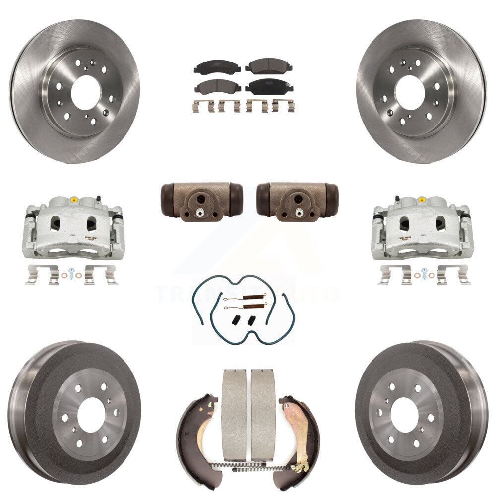 Transit Auto KC8-100903T Disc Brake Kit for 2009 Chevrolet Silverado 1500, GMC Sierra 1500 - Front and Rear product image