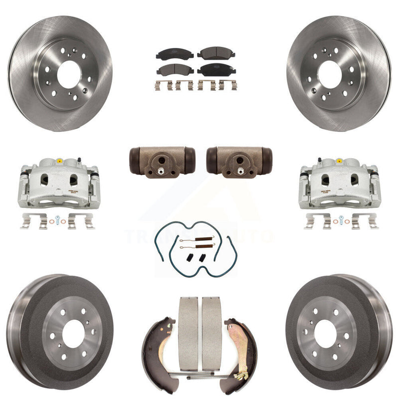Transit Auto KC8-100903T Disc Brake Kit for 2009 Chevrolet Silverado 1500, GMC Sierra 1500 - Front and Rear product image