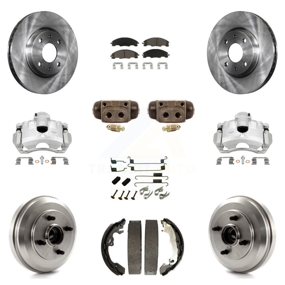 Transit Auto KC8-100904C Disc Brake Kit for 2010-2011 Ford Focus - Front and Rear product image