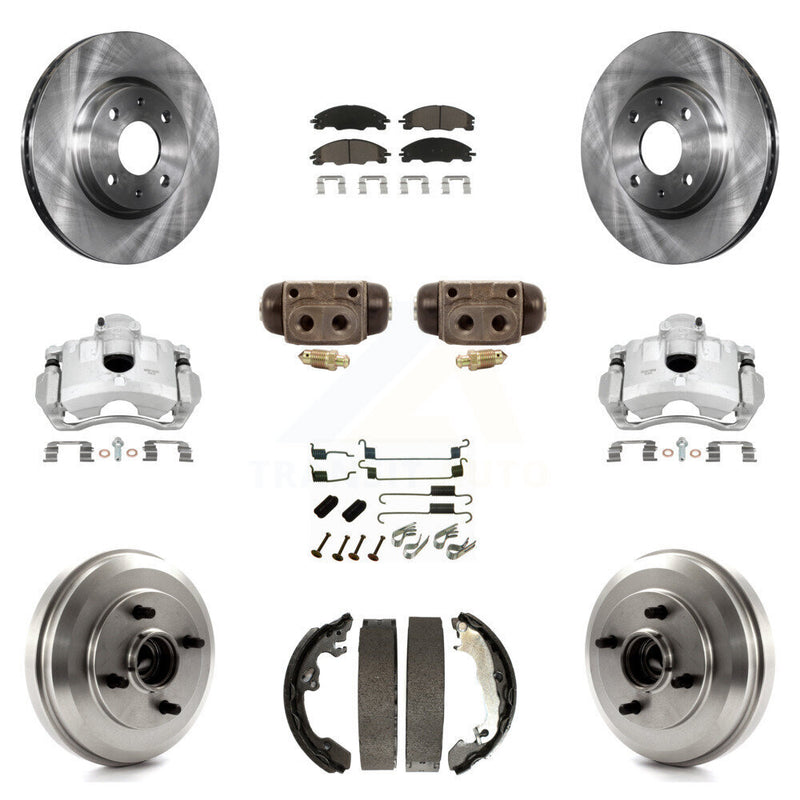 Transit Auto KC8-100904C Disc Brake Kit for 2010-2011 Ford Focus - Front and Rear product image