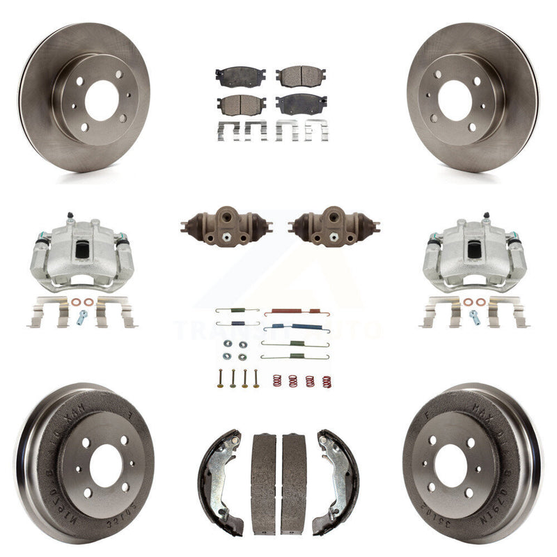 Transit Auto KC8-100904P Disc Brake Kit for 2006 Hyundai Accent - Front and Rear product image
