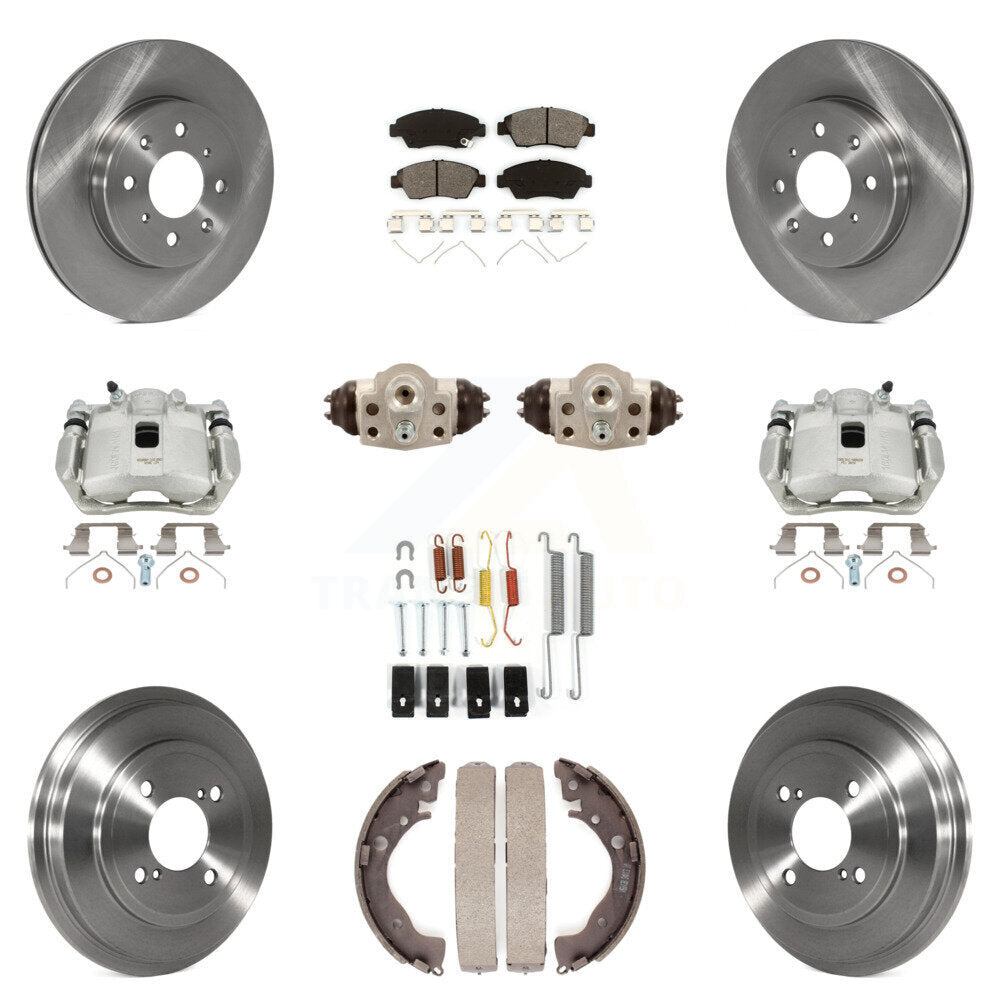 Transit Auto KC8-100904S Disc Brake Kit for 2015-2019 Honda Fit - Front and Rear product image
