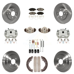 Transit Auto KC8-100904S Disc Brake Kit for 2015-2019 Honda Fit - Front and Rear product image