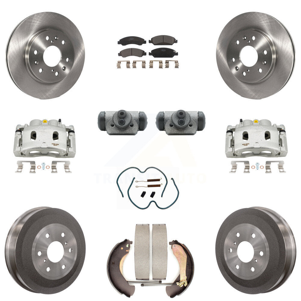 Transit Auto KC8-100904T Disc Brake Kit for 2009 Chevrolet Silverado 1500, GMC Sierra 1500 - Front and Rear product image