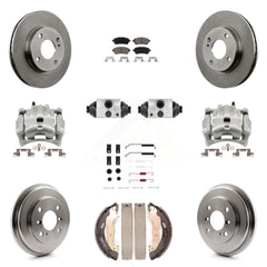 Transit Auto KC8-100905C Disc Brake Kit for 2011-2019 Ford Fiesta - Front and Rear product image