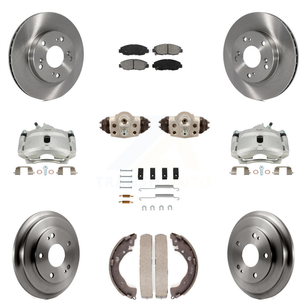 Transit Auto KC8-100905S Disc Brake Kit for 2006-2011 Honda Civic - Front and Rear product image