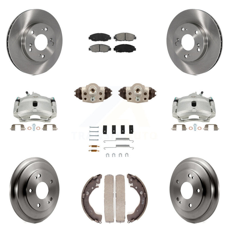 Transit Auto KC8-100905S Disc Brake Kit for 2006-2011 Honda Civic - Front and Rear product image