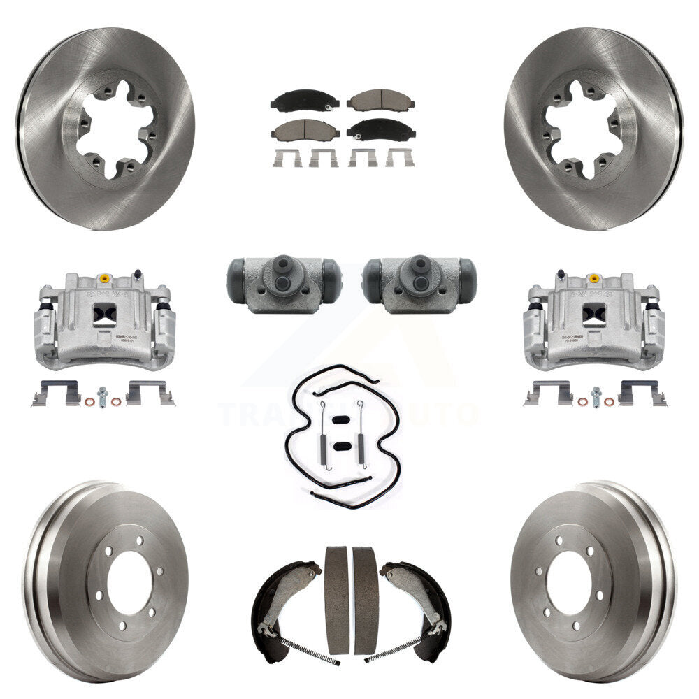 Transit Auto KC8-100906C Disc Brake Kit for 2004-2008 Isuzu i-290, Isuzu i-370, Isuzu i-280 & more - Front and Rear product image