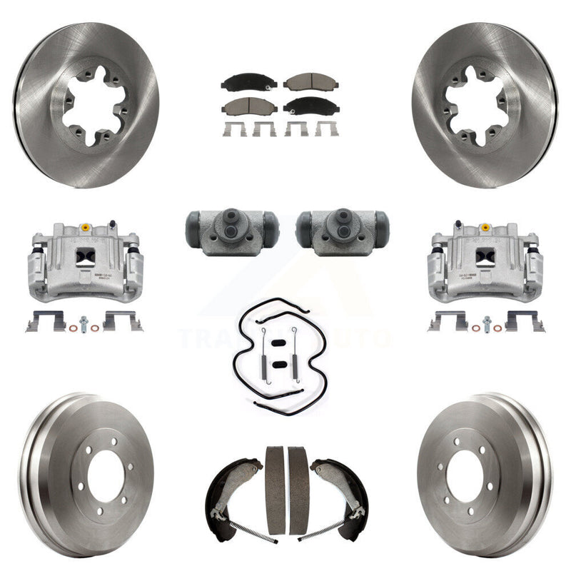 Transit Auto KC8-100906C Disc Brake Kit for 2004-2008 Isuzu i-290, Isuzu i-370, Isuzu i-280 & more - Front and Rear product image