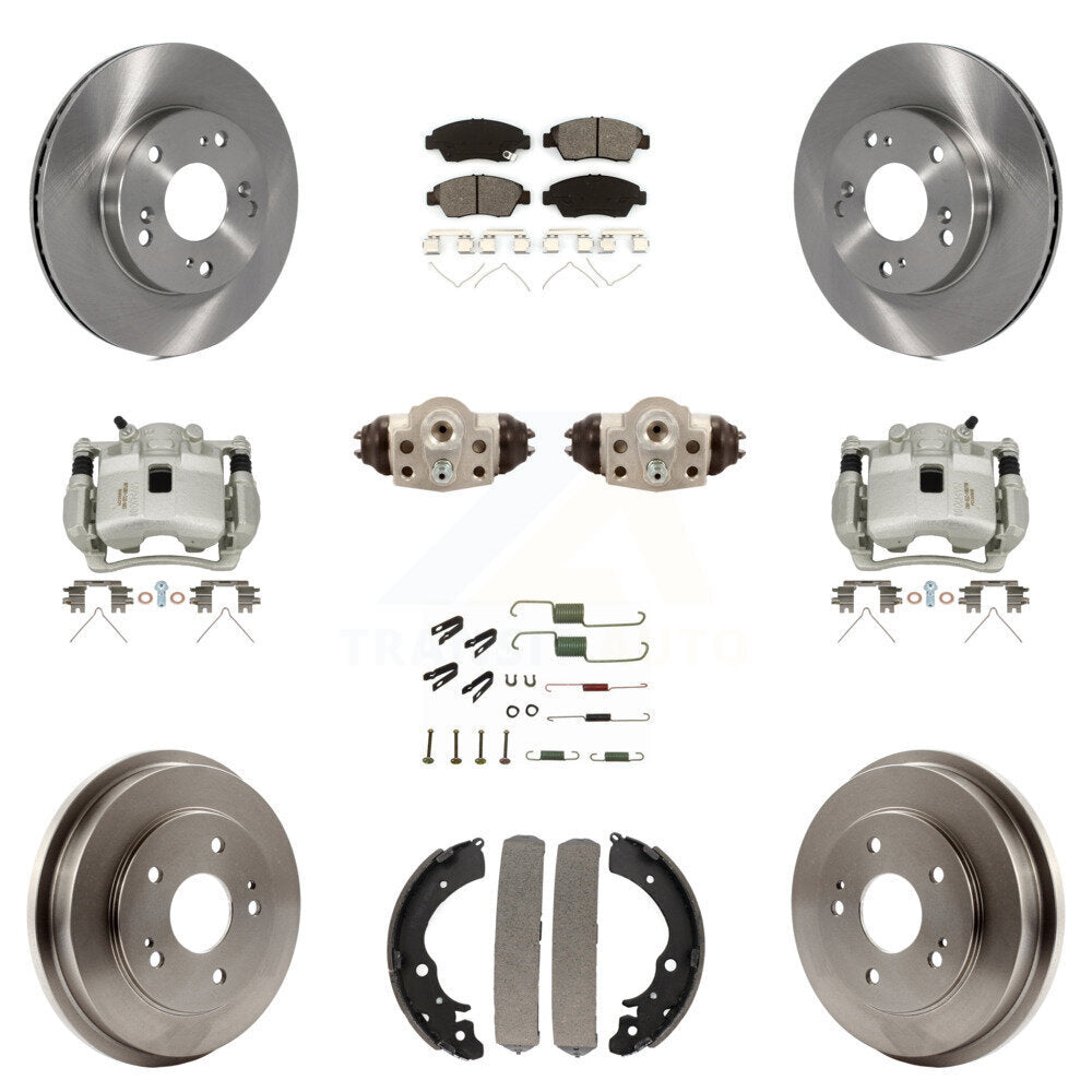 Transit Auto KC8-100906S Disc Brake Kit for 2006-2008 Honda Civic - Front and Rear product image