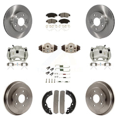 Transit Auto KC8-100906S Disc Brake Kit for 2006-2008 Honda Civic - Front and Rear product image