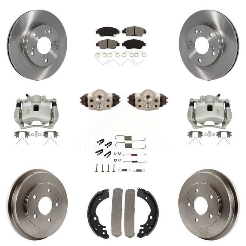 Transit Auto KC8-100906S Disc Brake Kit for 2006-2008 Honda Civic - Front and Rear product image