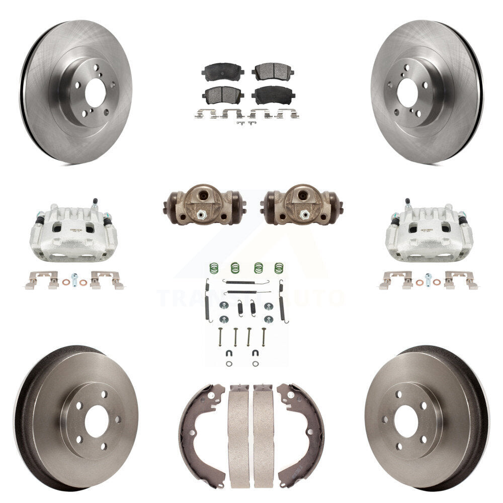 Transit Auto KC8-100906T Disc Brake Kit for 2003 Subaru Impreza - Front and Rear product image