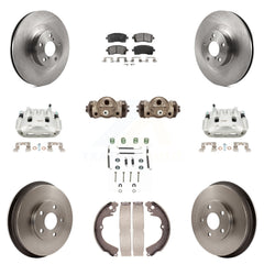 Transit Auto KC8-100906T Disc Brake Kit for 2003 Subaru Impreza - Front and Rear product image