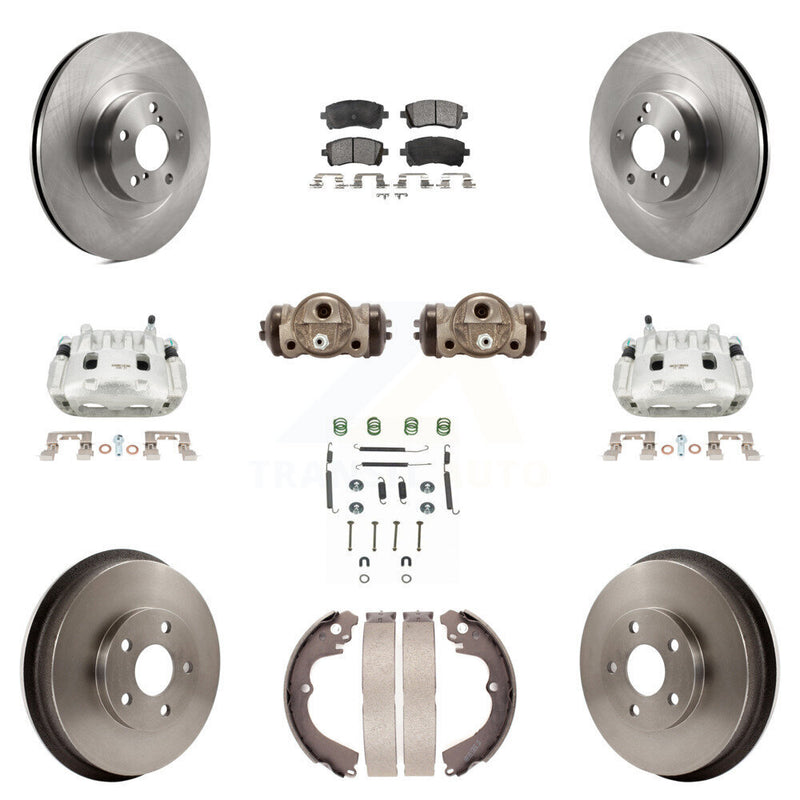 Transit Auto KC8-100906T Disc Brake Kit for 2003 Subaru Impreza - Front and Rear product image