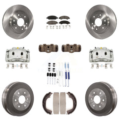 Transit Auto KC8-100907C Disc Brake Kit for 2010-2013 Chevrolet Silverado 1500, GMC Sierra 1500 - Front and Rear product image