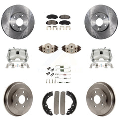 Transit Auto KC8-100907S Disc Brake Kit for 2006-2010 Honda Civic - Front and Rear product image
