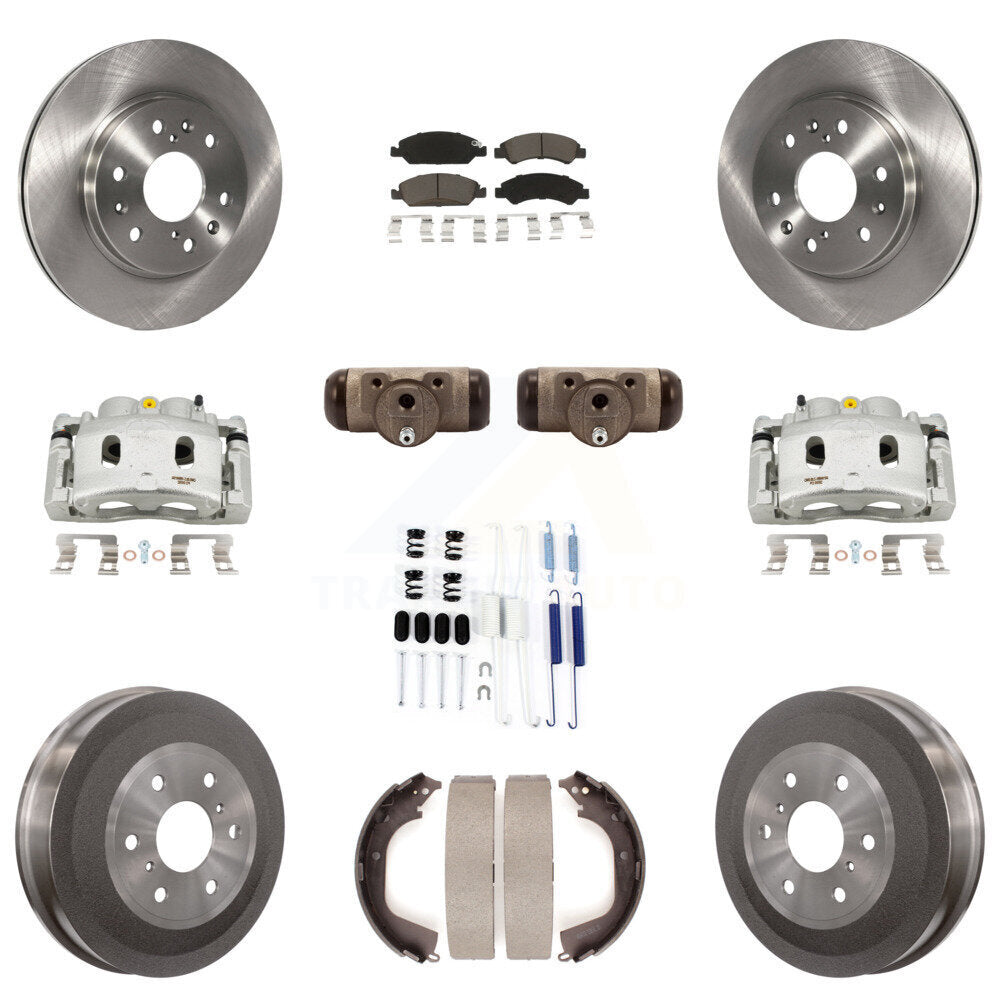 Transit Auto KC8-100908C Disc Brake Kit for 2010-2013 Chevrolet Silverado 1500, GMC Sierra 1500 - Front and Rear product image