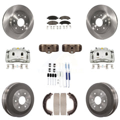 Transit Auto KC8-100908C Disc Brake Kit for 2010-2013 Chevrolet Silverado 1500, GMC Sierra 1500 - Front and Rear product image