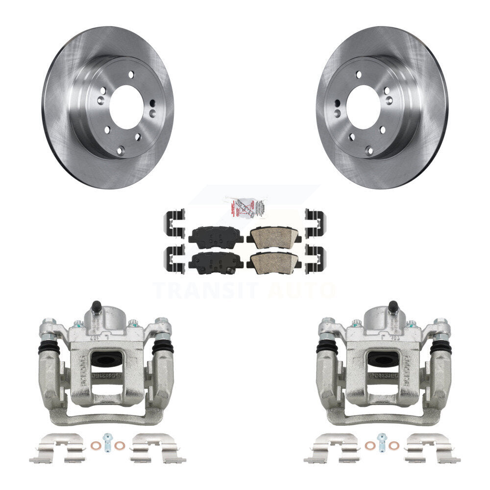 Transit Auto KC8-100908N Disc Brake Kit for 2011-2015 Hyundai Sonata, Kia Optima - Rear product image