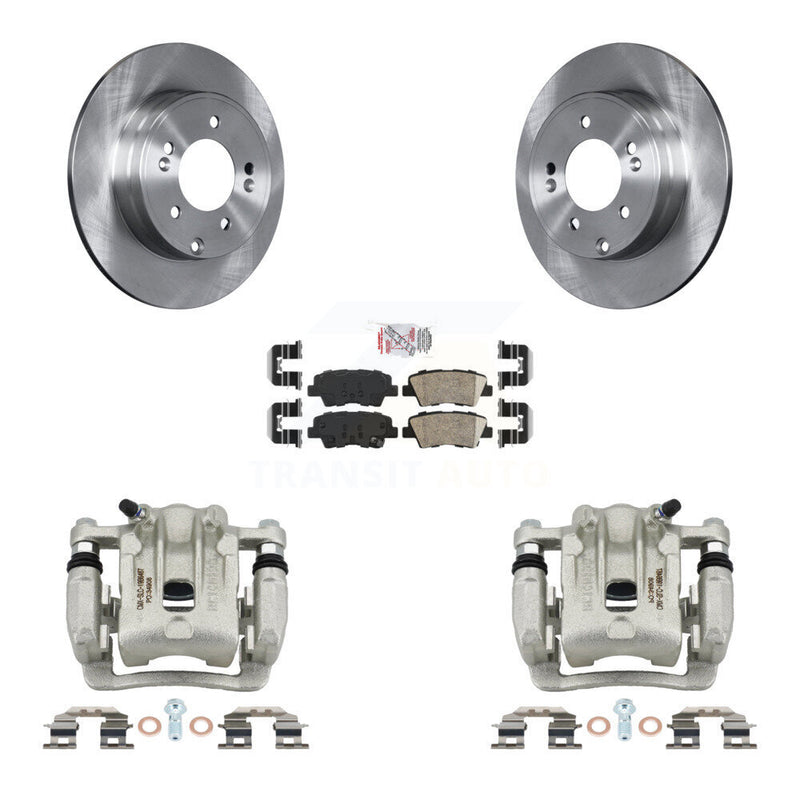 Transit Auto KC8-100910N Disc Brake Kit for 2011-2017 Hyundai Azera, Kia Optima - Rear product image