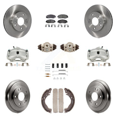 Transit Auto KC8-100910P Disc Brake Kit for 2006-2011 Honda Civic - Front and Rear product image
