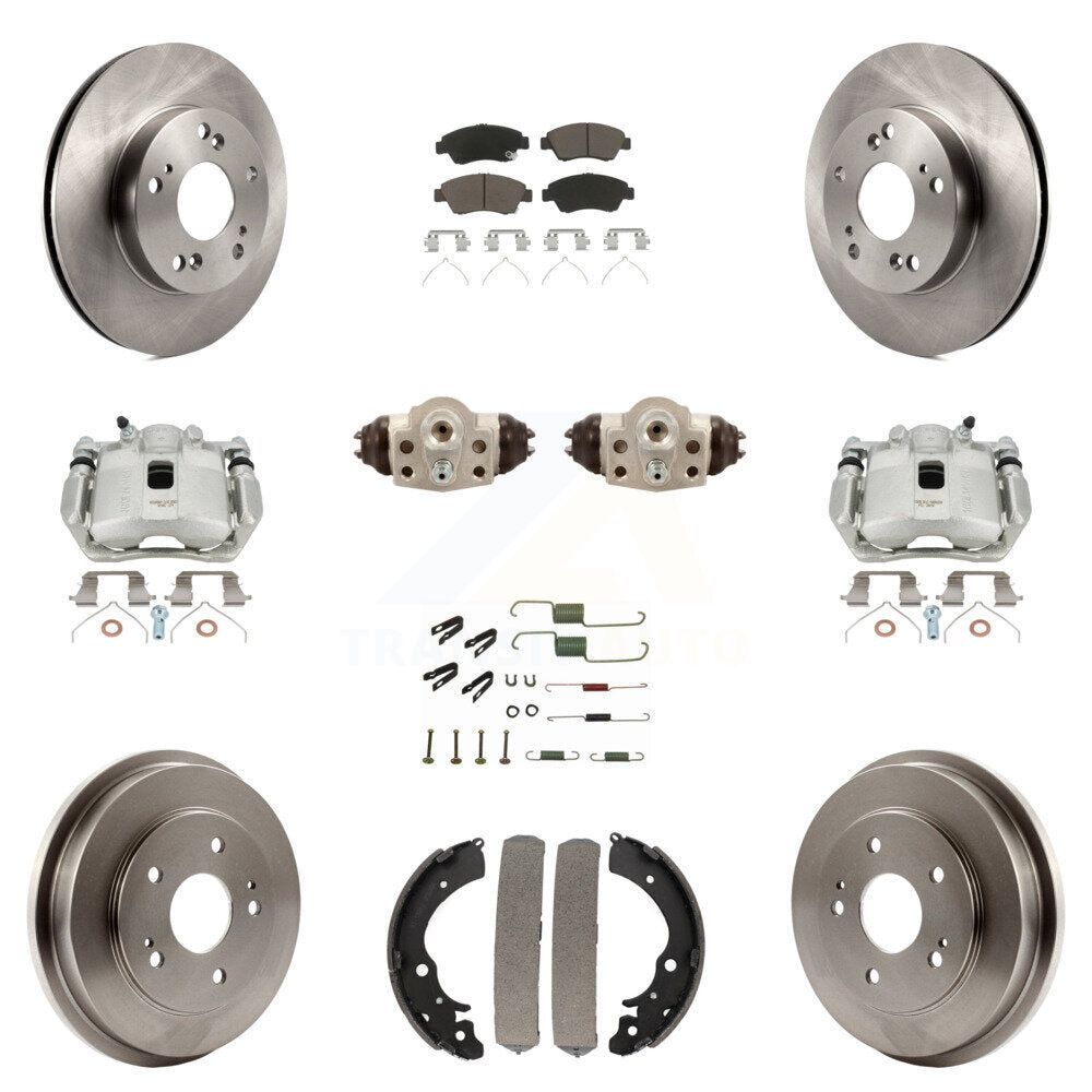 Transit Auto KC8-100911C Disc Brake Kit for 2012-2015 Honda Civic - Front and Rear product image