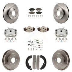 Transit Auto KC8-100911C Disc Brake Kit for 2012-2015 Honda Civic - Front and Rear product image