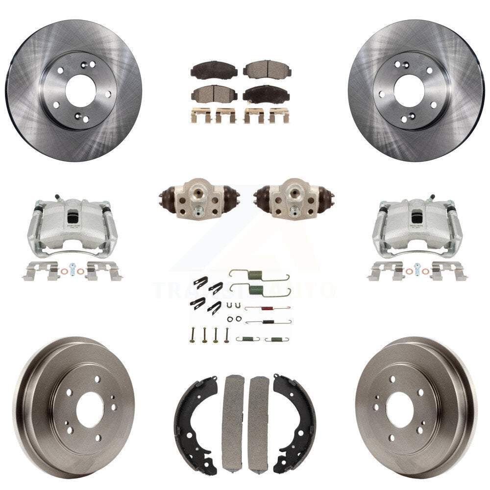 Transit Auto KC8-100911P Disc Brake Kit for 2006-2010 Honda Civic - Front and Rear product image
