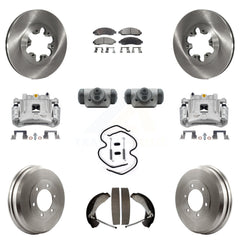 Transit Auto KC8-100911T Disc Brake Kit for 2004-2008 Isuzu i-290, Isuzu i-370, Isuzu i-280 & more - Front and Rear product image