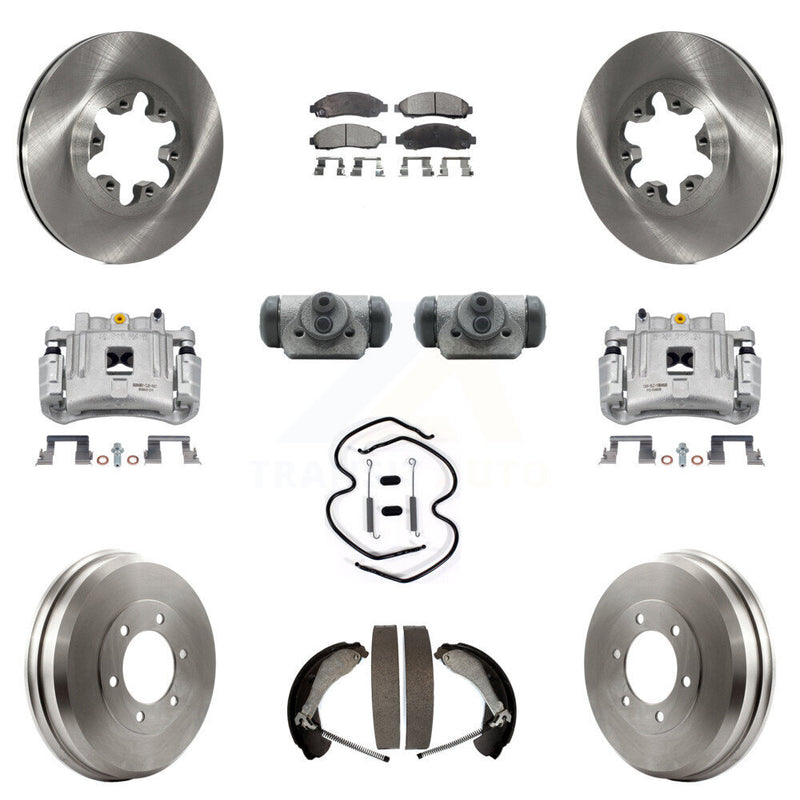 Transit Auto KC8-100911T Disc Brake Kit for 2004-2008 Isuzu i-290, Isuzu i-370, Isuzu i-280 & more - Front and Rear product image