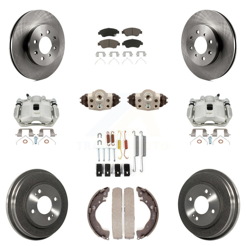 Transit Auto KC8-100912C Disc Brake Kit for 2009-2013 Honda Fit - Front and Rear product image