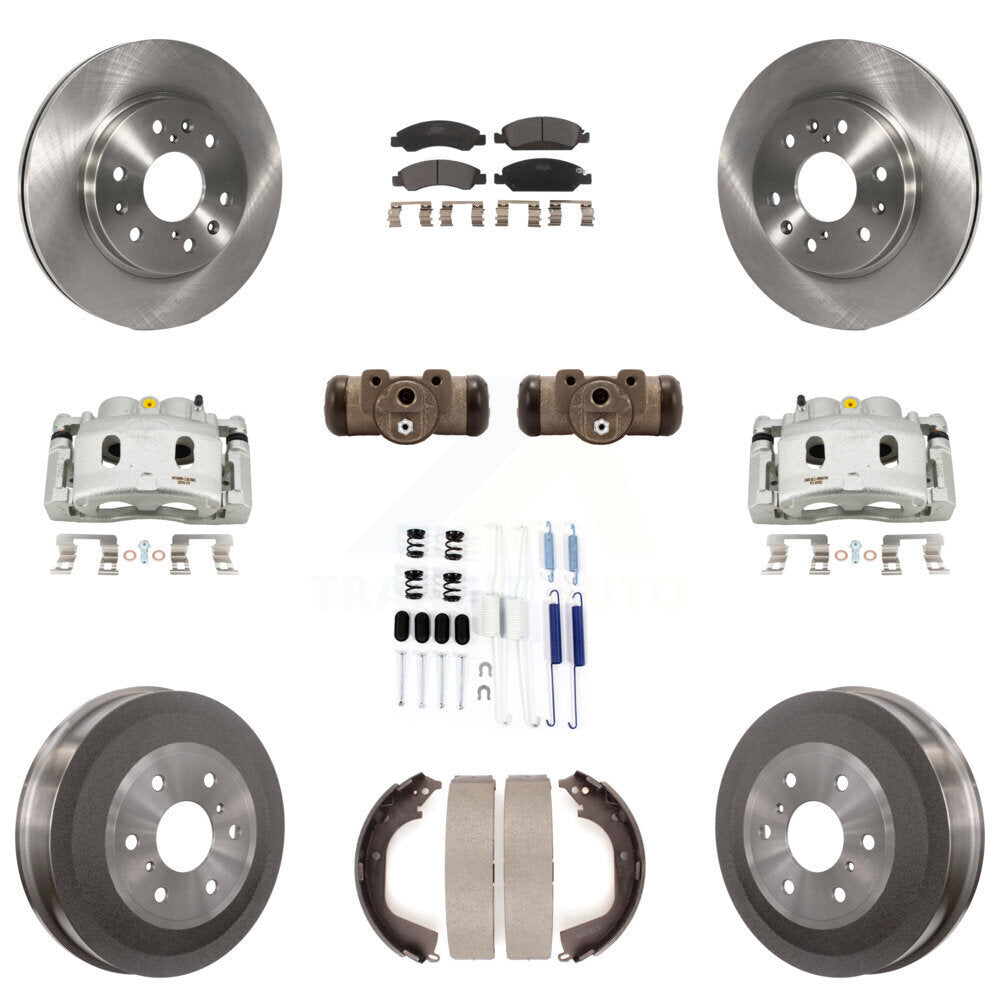 Transit Auto KC8-100912T Disc Brake Kit for 2010-2013 Chevrolet Silverado 1500, GMC Sierra 1500 - Front and Rear product image