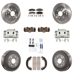 Transit Auto KC8-100912T Disc Brake Kit for 2010-2013 Chevrolet Silverado 1500, GMC Sierra 1500 - Front and Rear product image