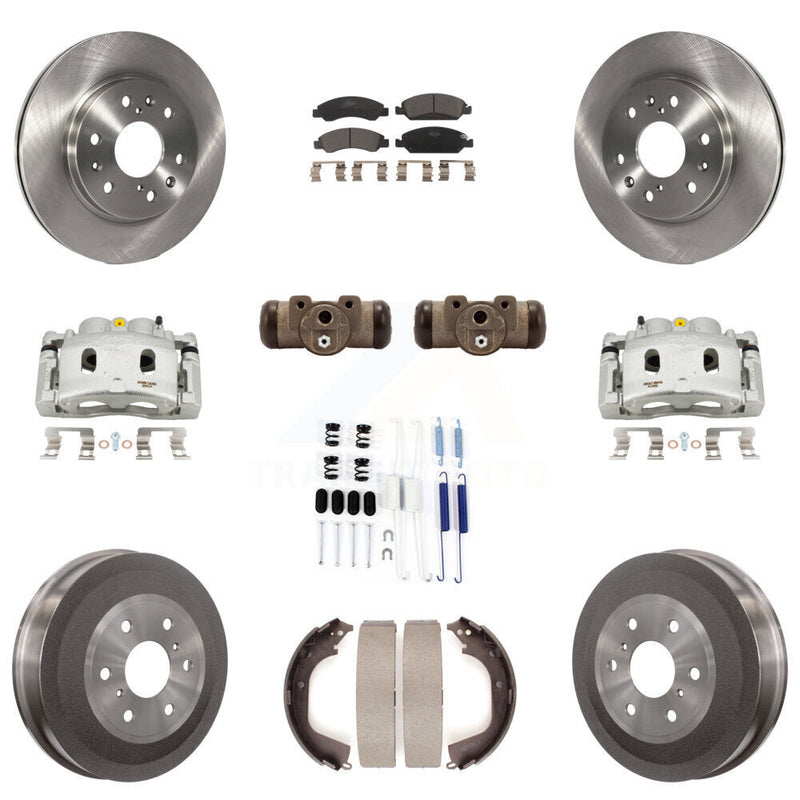 Transit Auto KC8-100912T Disc Brake Kit for 2010-2013 Chevrolet Silverado 1500, GMC Sierra 1500 - Front and Rear product image