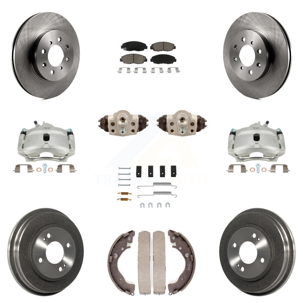 Transit Auto KC8-100913C Disc Brake Kit for 2010-2014 Honda Insight - Front and Rear product image