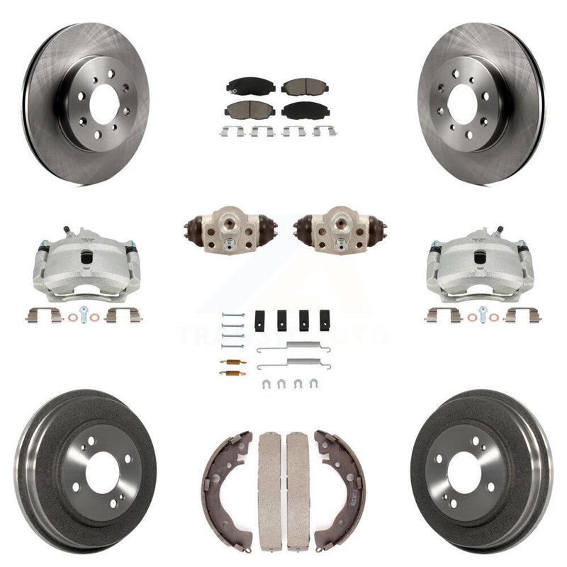 Transit Auto KC8-100913C Disc Brake Kit for 2010-2014 Honda Insight - Front and Rear product image