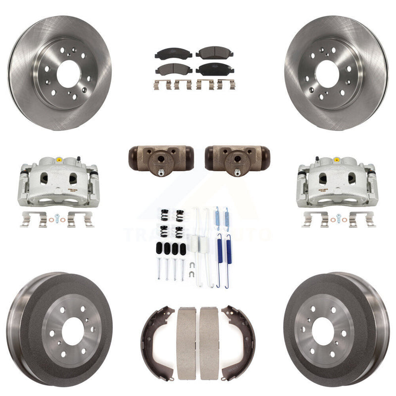 Transit Auto KC8-100913T Disc Brake Kit for 2010-2013 Chevrolet Silverado 1500, GMC Sierra 1500 - Front and Rear product image