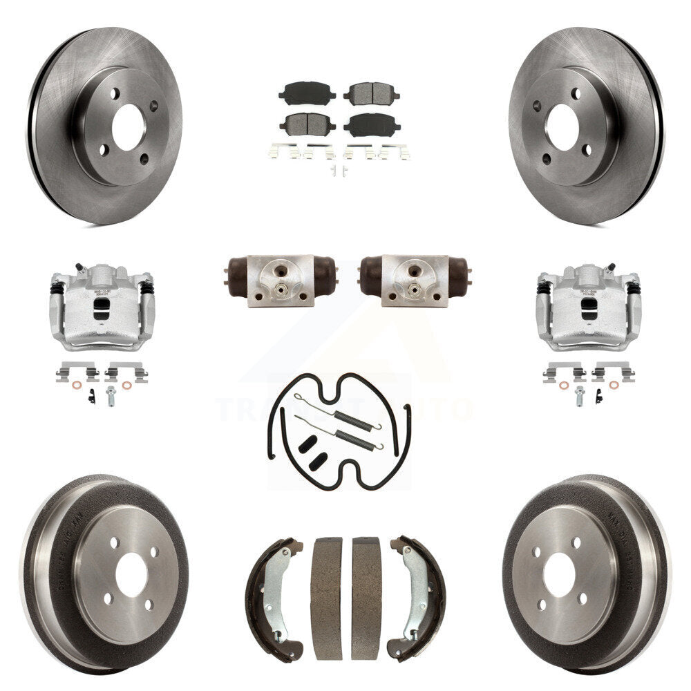 Transit Auto KC8-100915S Disc Brake Kit for 2003 Saturn Ion - Front and Rear product image