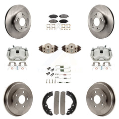 Transit Auto KC8-100916T Disc Brake Kit for 2012-2015 Honda Civic - Front and Rear product image