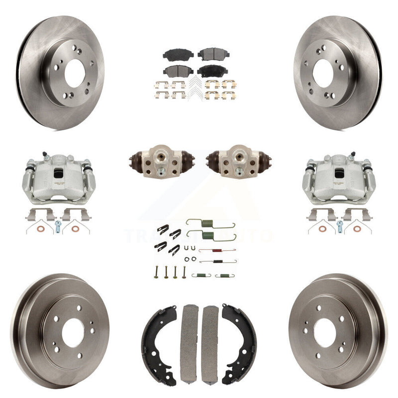Transit Auto KC8-100916T Disc Brake Kit for 2012-2015 Honda Civic - Front and Rear product image
