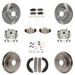 Transit Auto KC8-100917C Disc Brake Kit for 2006-2008 Honda Civic - Front and Rear product image